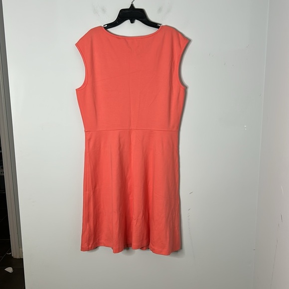 Draper James Coral Ponte A-line Dress NWT - Picture 6 of 7